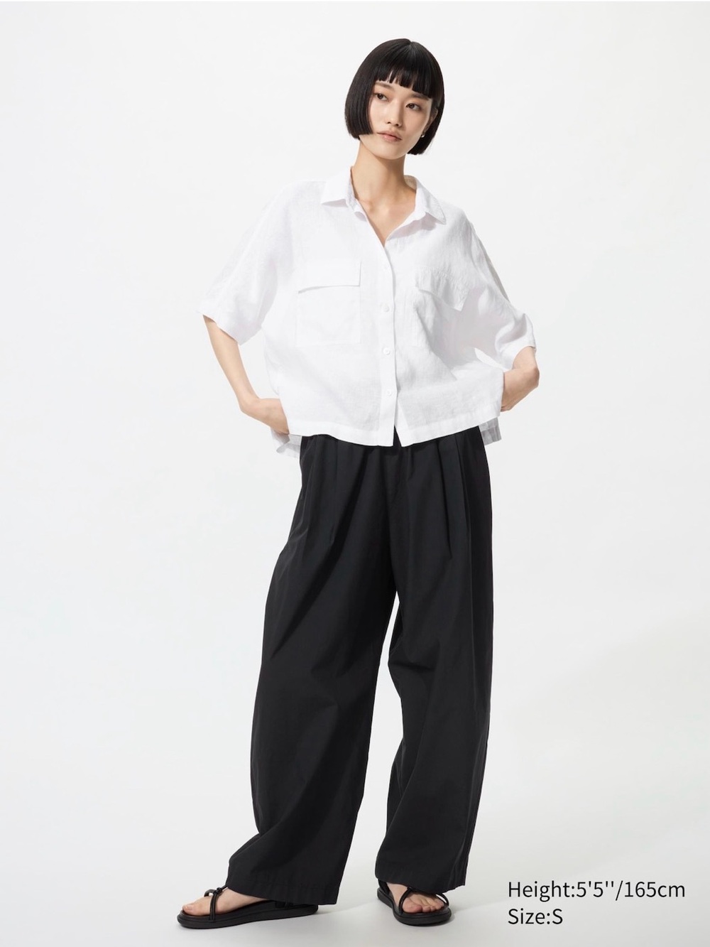 Uniqulo Cotton Volume Easy Pants